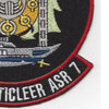 ASR-7 USS Chanticleer Patch | Lower Right Quadrant