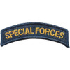 Army Special Forces Rocker Gold Letter Patch