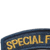 Army Special Forces Rocker Gold Letter Patch | Upper Left Quadrant