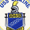 DD-630 USS Braine Destroyer Ship Patch | Center Detail