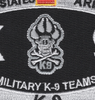 ARMY K-9 TEAMS Military Occupation Specialty Patch | Center Detail