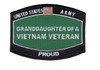 Army Grand-Daughter Of A Vietnam Veteran Patch