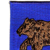 62nd Infantry Regiment Patch | Upper Left Quadrant