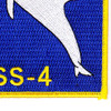 A-3 SS-4 USS Grampus Submarine Patch | Lower Right Quadrant