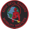 621st Contingency Response Wing-Devil Raiders Mobility Masters Patch