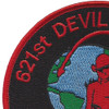 621st Contingency Response Wing-Devil Raiders Mobility Masters Patch | Upper Left Quadrant