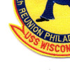 BB-64 USS Wisconsin Patch 50th Anniversary Reunion 1994 | Lower Left Quadrant