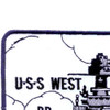 BB-48 USS West Virginia Patch | Upper Left Quadrant