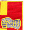 92nd Field Artillery Regiment Patch "Brave Cannons" | Upper Right Quadrant