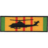 AH-1G Cobra Silhouette On Vietnam Service Ribbon Patch