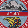 AF-49 USS Zelima Patch | Center Detail