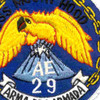 AE-29A USS Mount Hood Patch | Center Detail