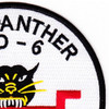 AD-6 USS Panther Patch | Upper Right Quadrant