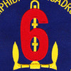 Amphibious Squadron Six Patch | Center Detail