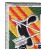5th Special Forces Group Vietnam Flash with Crest Patch