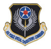 Command patch with AFSOC emblem featuring special operations insignia, embroidered in command colors with bold lettering and distinctive special operations imagery.