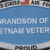 Air Force Grand-Son Of A Vietnam Veteran Patch | Center Detail