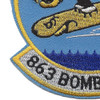 863rd Bomb Squadron Patch | Lower Left Quadrant