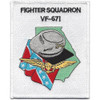 VF-671 Figher Reserve Squadron Six Seven One Patch