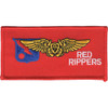 VF-11 Red Rippers Naval Flight Officer Name Tag Patch