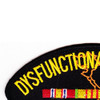 Vietnam Dysfunctional Veteran Patch Leave Me Alone | Upper Left Quadrant