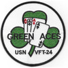 VFT-24 Patch Green Aces