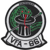 VFA-86 Fighter Attack Squadron Green Sidewinders Patch