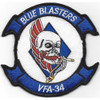 VFA-34 Patch Blue Blasters