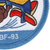 VBF-93 Bombing Squadron Patch | Lower Right Quadrant