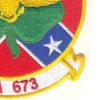 VA-673 Attack Reserve Squadron Six Seven Three Patch | Lower Right Quadrant