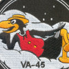 VA-45 Attack Squadron Forty Five-Black Birds Patch | Center Detail