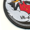 VA-45 Attack Squadron Forty Five-Black Birds Patch | Lower Left Quadrant