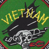 VA-12 Aviation Attack Squadron Patch Vietnam Westpac Cruise 1966-67 | Center Detail