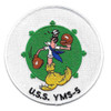 USS YMS 5 Motor Mine Sweeper Ship Patch