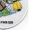 USS YMS-329 Motor Mine Sweeper Patch | Lower Right Quadrant
