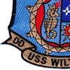 USS Wiltsie DD-716 Destroyer Patch | Lower Left Quadrant