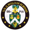 USS William M. Wood DD-715 Destroyer Ship Patch