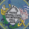 USS William H. Standley CG-32 Shellback Patch | Center Detail