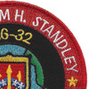 USS William H. Standley DLG-32 Around The World Cruise Ship Patch | Upper Right Quadrant