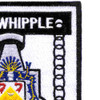 USS Whipple FF-1062 Frigate Ship Patch | Upper Right Quadrant