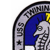 USS Twining DD-540 Destroyer Ship Patch | Upper Left Quadrant