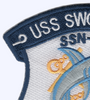 USS Swordfish SSN-579 Nuclear Attack Submarine Patch