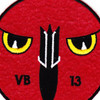 VB-13 Patch Bombing Squadron Thriteen | Center Detail