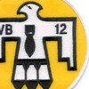 VB-12 Navy Aviation Bombing Squadron Twelve Patch | Center Detail