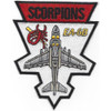 VAQ-132 Electronic Attack Squadron Patch EA-6B Scorpions