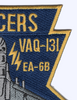 VAQ-131 Electronic Attack Squadron Patch EA-6B Lancers | Upper Right Quadrant