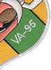 VA-95 Attack Squadron Ninety Five Patch - Version A | Lower Right Quadrant