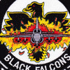 VA-85 Patch Atkron 85 Black Falcons 1952-1994 | Center Detail