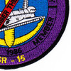 USS Sunbird ASR-15 Submarine Rescue Ship Second Version Patch | Lower Right Quadrant