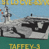 USS St. Lo CVE-63 Escort Carrier Ship Patch | Center Detail